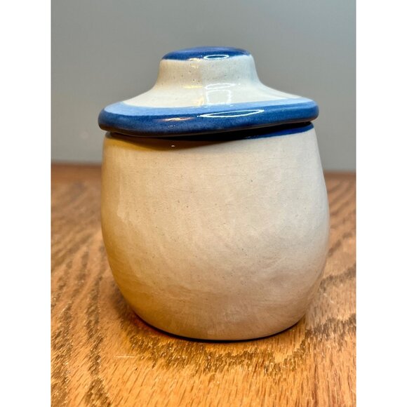 Vintage M.A Hadley Pottery Handpainted Farm Girl Farmers Wife Sugar Bowl/ Sugar - Picture 3 of 8